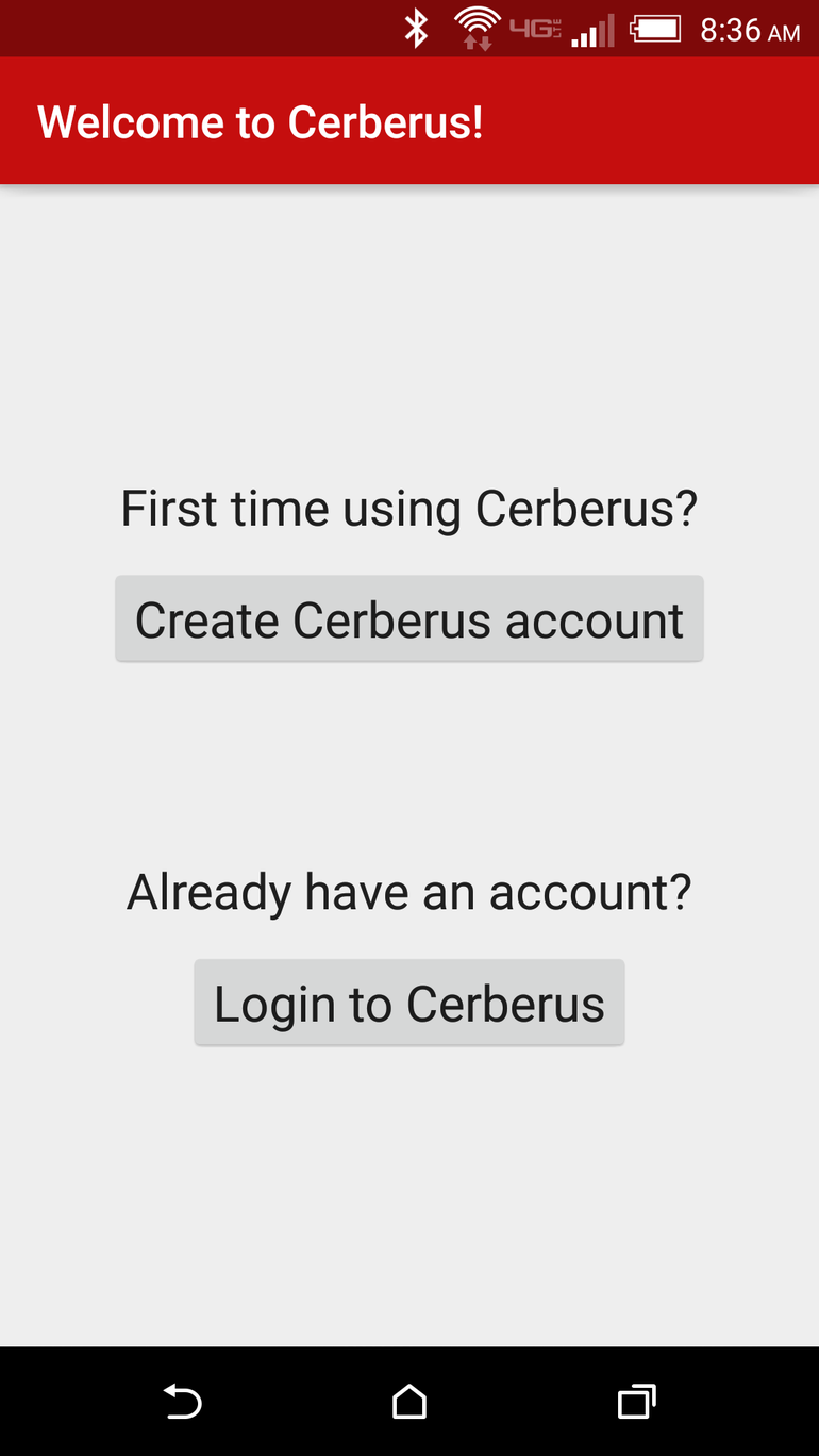 Cerberus Android Key